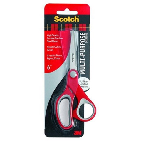 3M Scotch 1426 Multipurpose Scissors - 6in (pc)